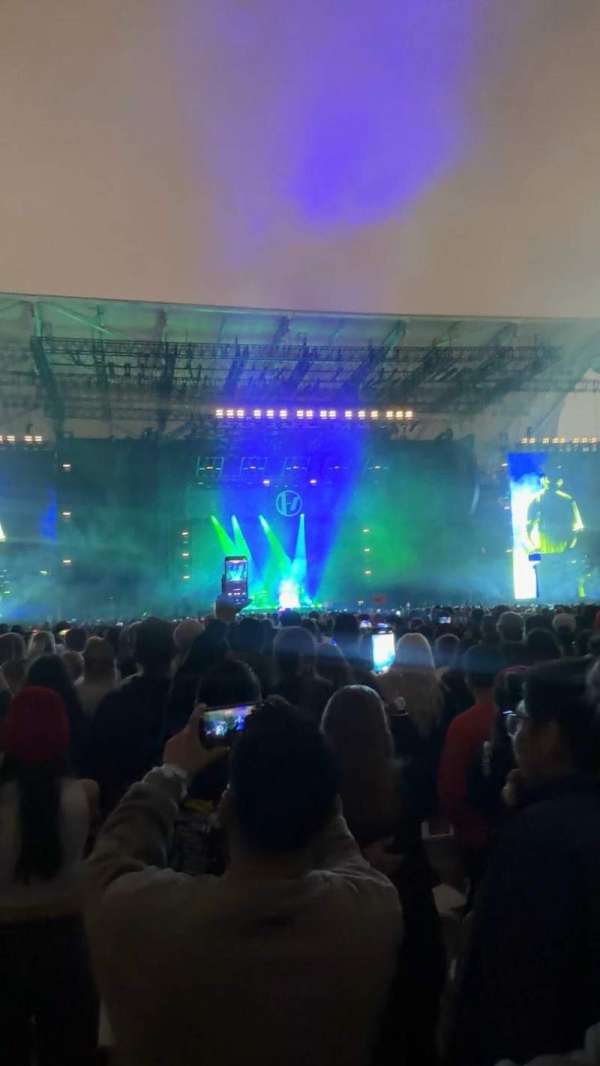 BMO Stadium, section: Floor C4, row: 21, seat: 13