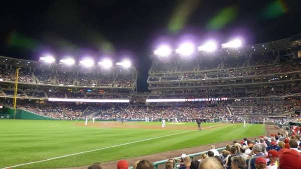 Nationals Park, section: 110, row: J, seat: 11