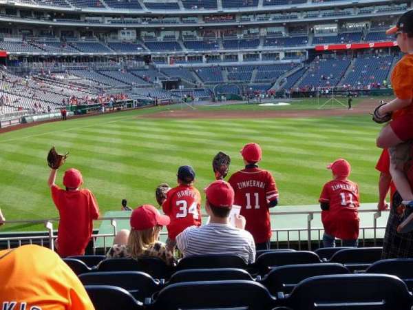 Nationals Park, section: 140, row: G