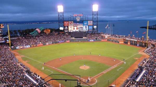 Oracle Park, section: VR315, row: 5, seat: 19