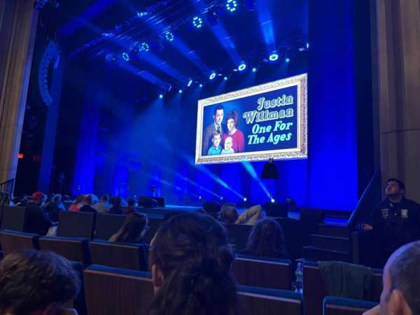 Capital One Hall, section: Orchestra R, row: D, seat: 20