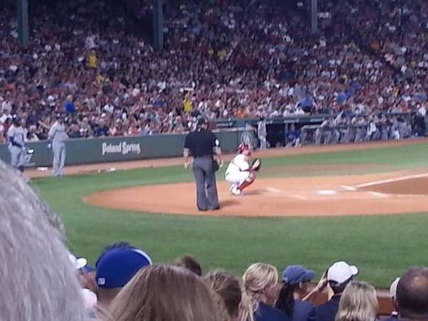 Fenway Park, section: Field Box 32