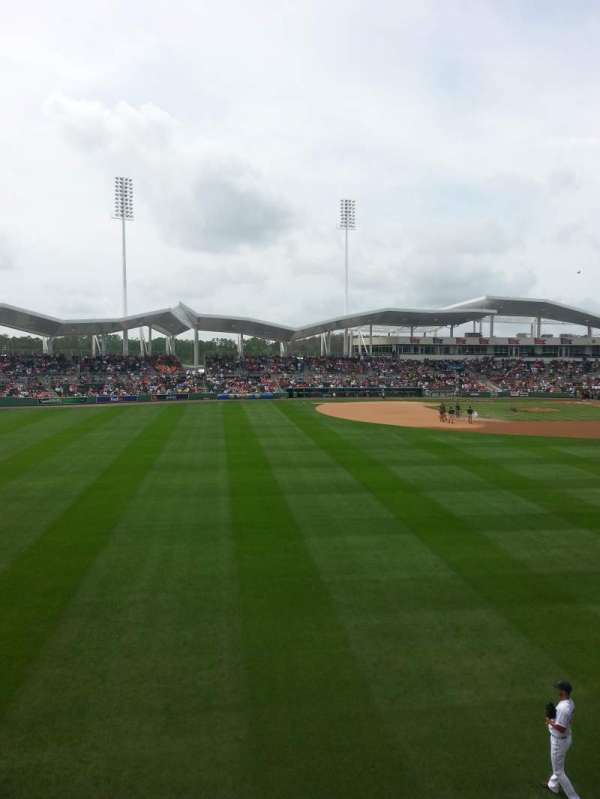 JetBlue Park, section: Monster 7, row: 1