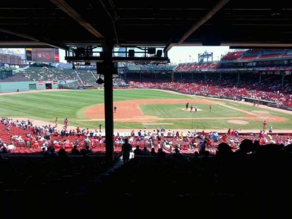 Fenway Park, section: grandstand 26, row: 18, seat: 23