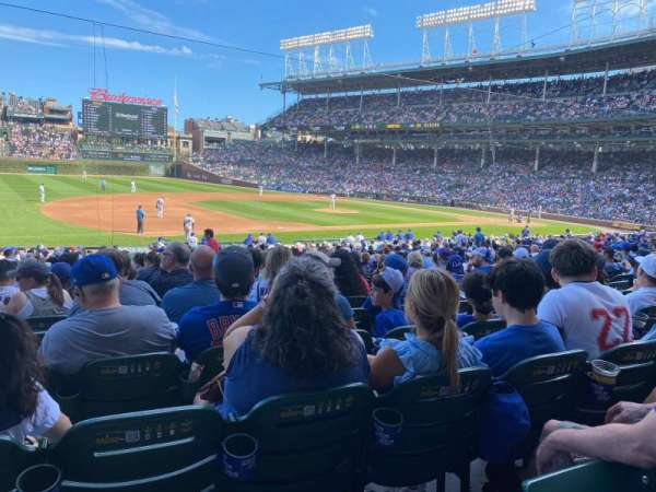 Wrigley Field, section: 109, row: 14, seat: 5