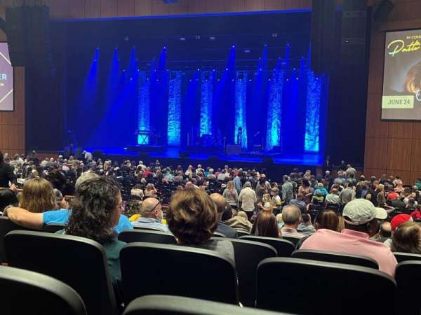 The Theater at MGM National Harbor, section: 102, row: M, seat: 6
