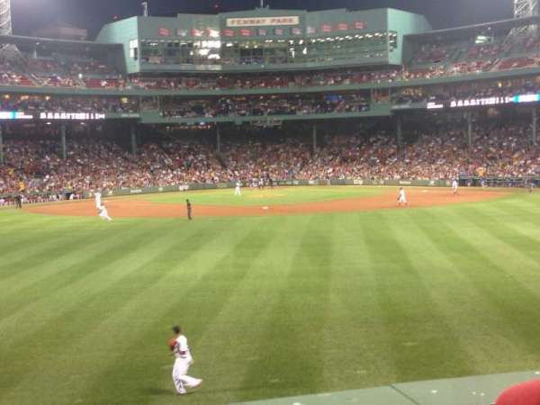 Fenway Park, section: Bleacher 35, row: 2, seat: 5