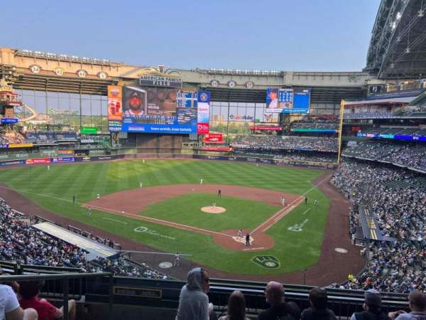 American Family Field, section: 332, row: 5, seat: 10