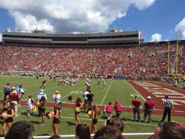 Bobby Bowden Field at Doak Campbell Stadium, section: 129, row: 6, seat: 15