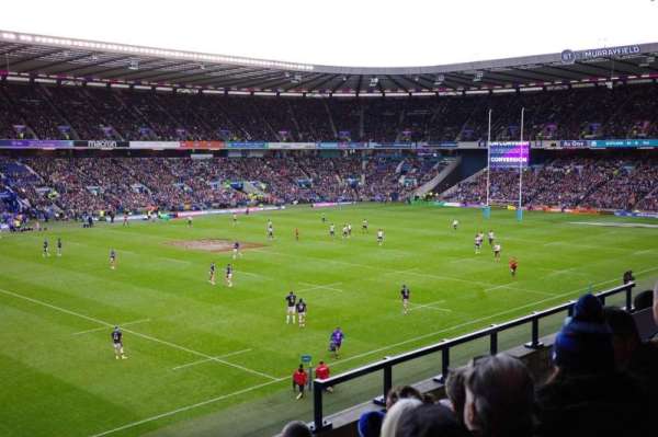 Murrayfield Stadium, section: E18, row: F, seat: 25