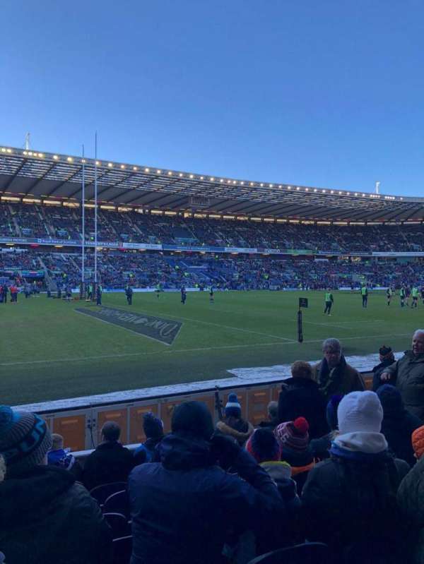 Murrayfield Stadium, section: E17, row: H, seat: 18