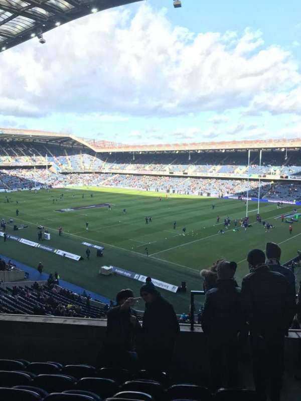 Murrayfield Stadium, section: W6, row: T, seat: 37