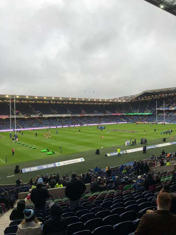 Murrayfield Stadium, section: W31, row: LL, seat: 30