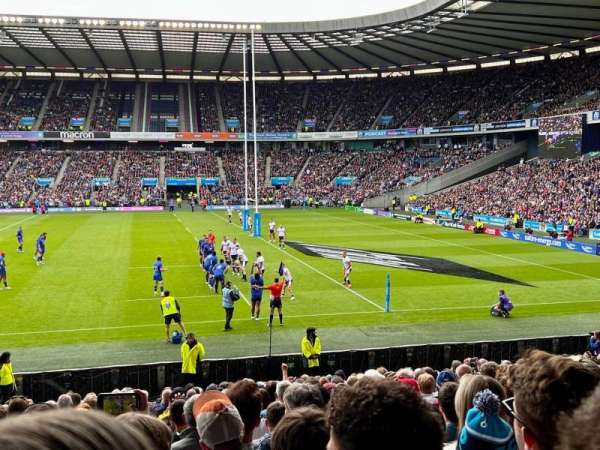 Murrayfield Stadium, section: E3, row: X, seat: 24