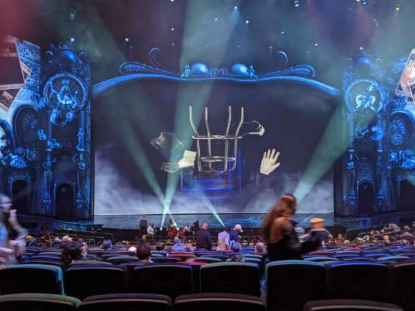 Michael Jackson One Theatre, section: 203, row: AA, seat: 1