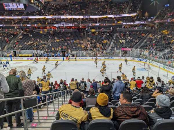 T-Mobile Arena, section: 17, row: N, seat: 1