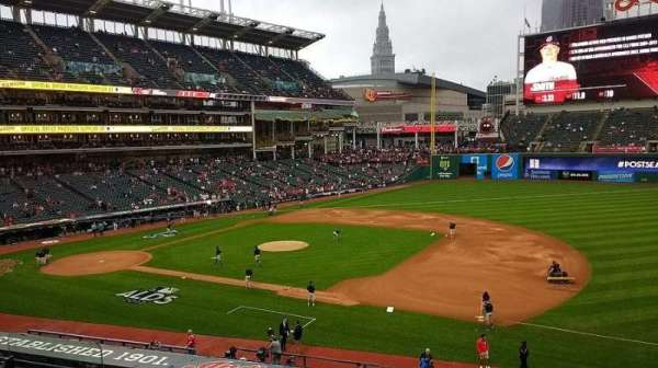 Progressive Field, section: 338, row: E, seat: 3