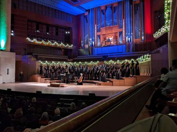Meyerson Symphony Center, section: Orchestra Terrace Right, row: A, seat: 17