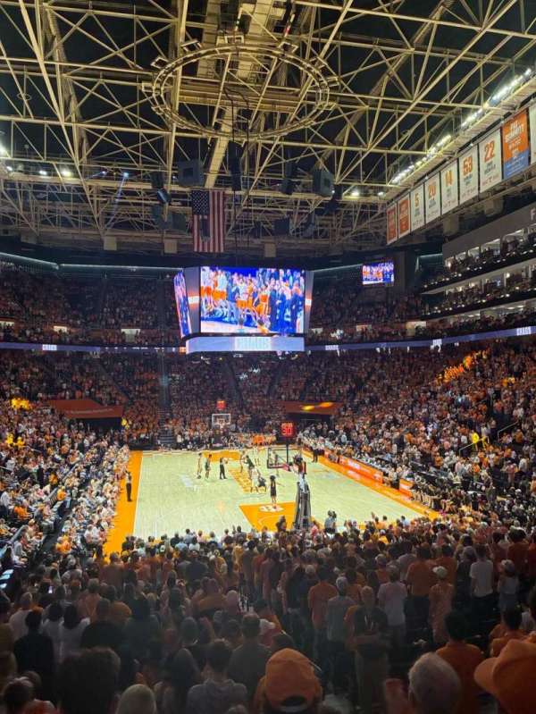 Thompson-Boling Arena, section: 114, row: 18, seat: 3