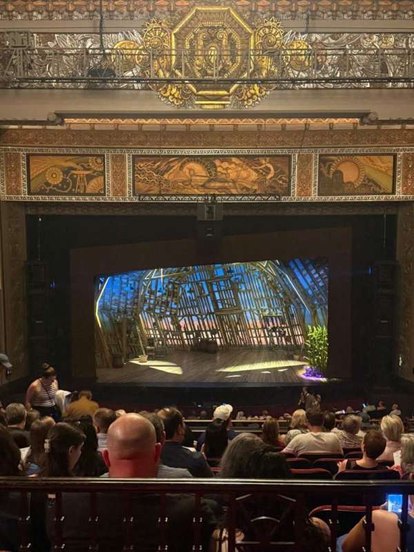 Hollywood Pantages Theatre, section: Mezzanine C, row: J, seat: 107