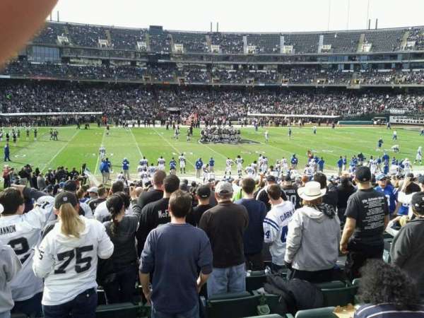 Oakland Coliseum, section: 143, row: 23, seat: 5