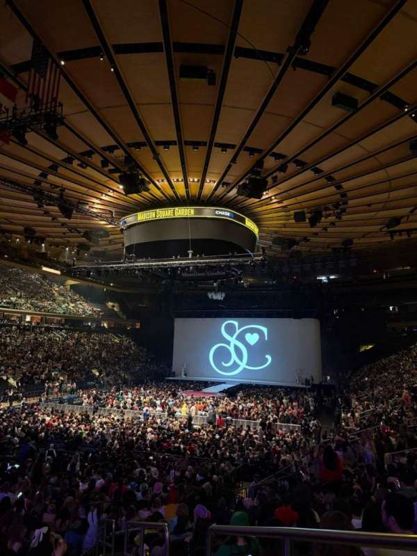 Madison Square Garden, section: 103, row: 15, seat: 21