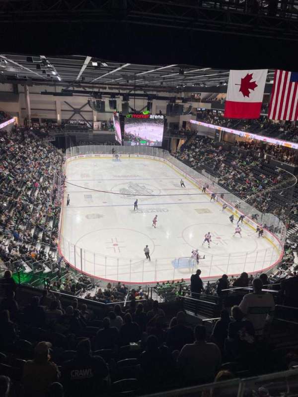 Enmarket Arena, section: 202, row: AA, seat: 6