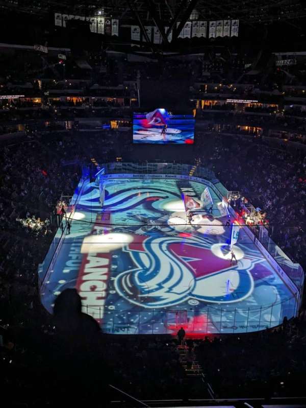 Ball Arena, section: 322, row: 6, seat: 21