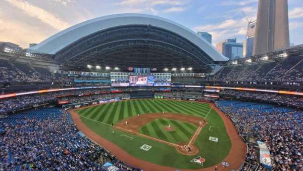 Rogers Centre, section: 526, row: 1, seat: 11