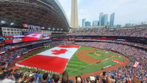 Rogers Centre, section: 535, row: 7, seat: 16