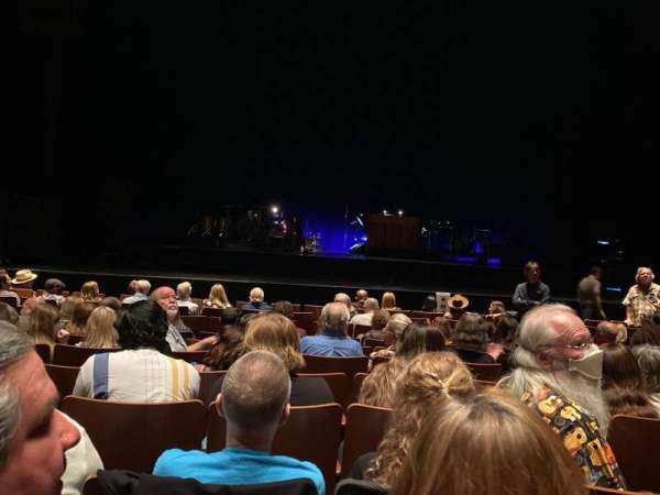 Bass Concert Hall, section: Orchestra 1, row: H, seat: 120