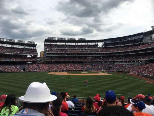 Nationals Park, section: 103, row: M