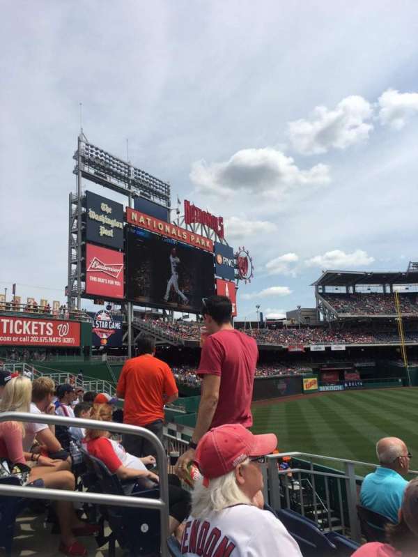 Nationals Park, section: 103, row: M