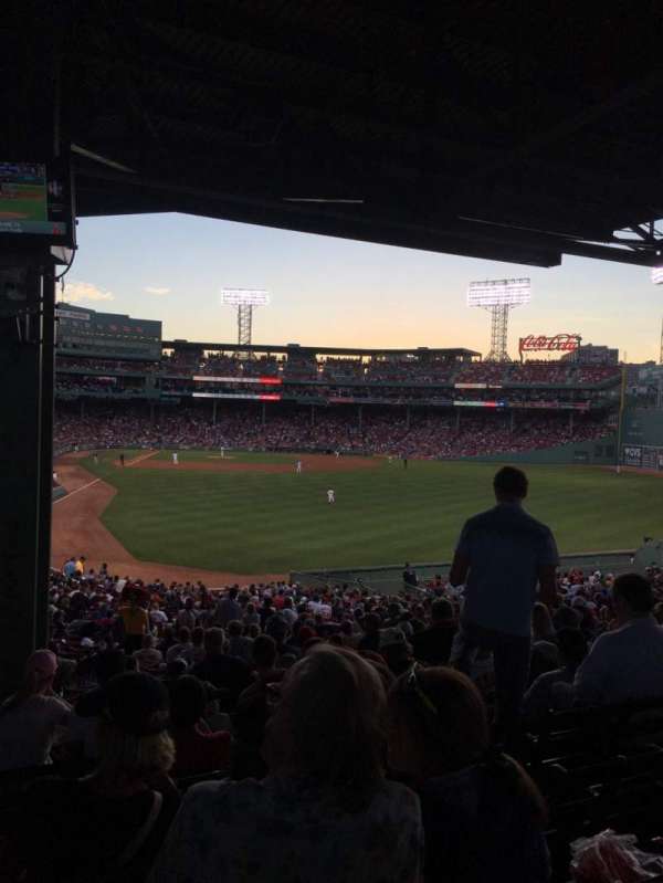 Fenway Park, section: Grandstand 2