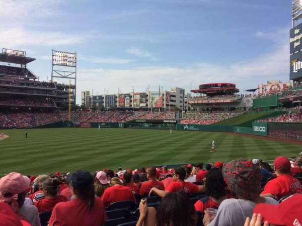 Nationals Park, section: 136