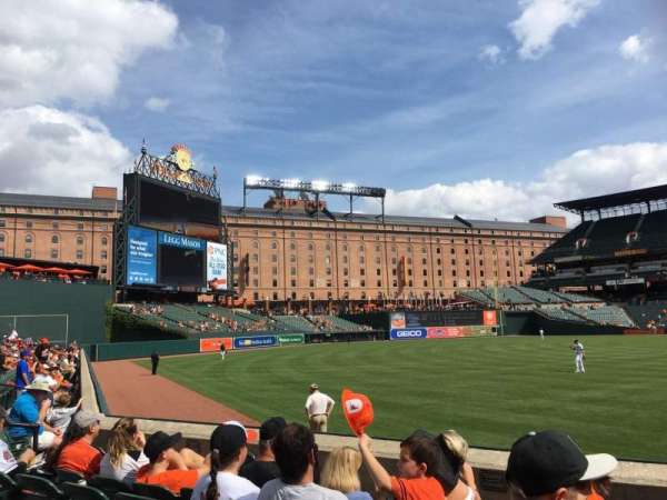 Oriole Park at Camden Yards, section: 76