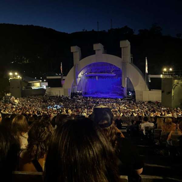 Hollywood Bowl, section: F1, row: 19, seat: 2