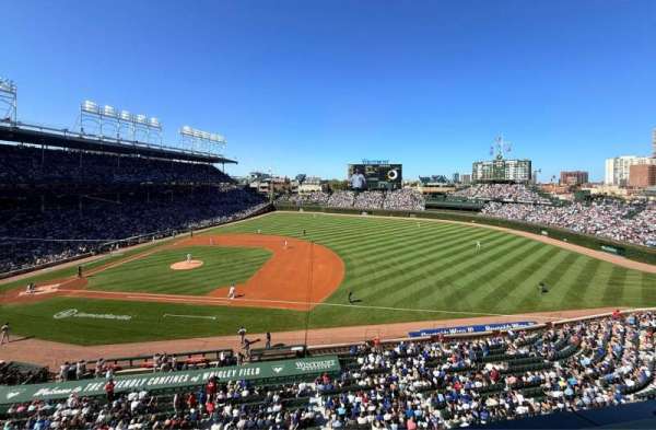 Wrigley Field, section: 326R, row: 1, seat: 24
