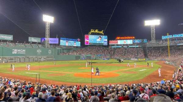 Fenway Park, section: Loge Box 132, row: GG, seat: 8