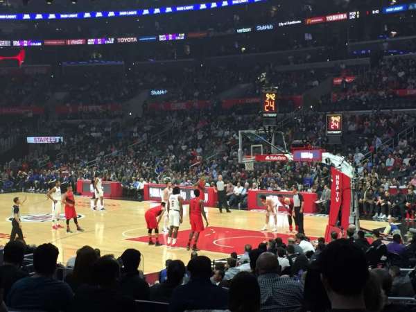 Crypto.com Arena, section: 108, row: 13, seat: 16