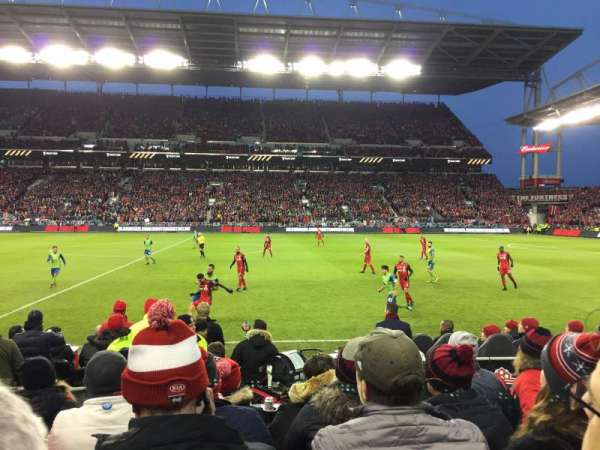 BMO Field, section: 123, row: 5, seat: 6