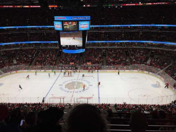 United Center, section: 317, row: 2, seat: 11