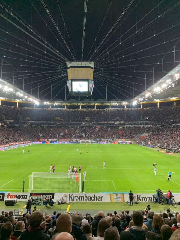 Deutsche Bank Park, section: 16A, row: 18, seat: 12