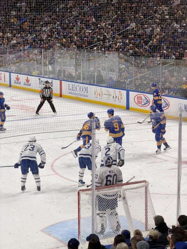 KeyBank Center, section: 100, row: 15, seat: 9