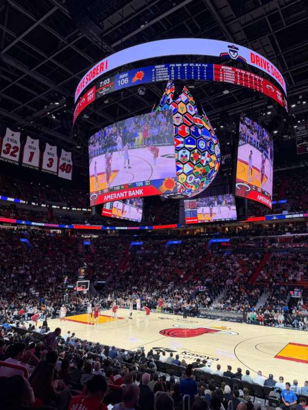 Kaseya Center, section: 117, row: 16, seat: 15
