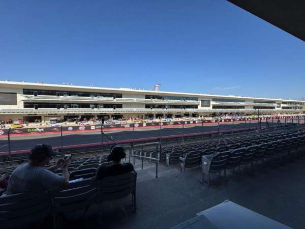 Circuit of the Americas, section: MG10B, row: 1, seat: 6
