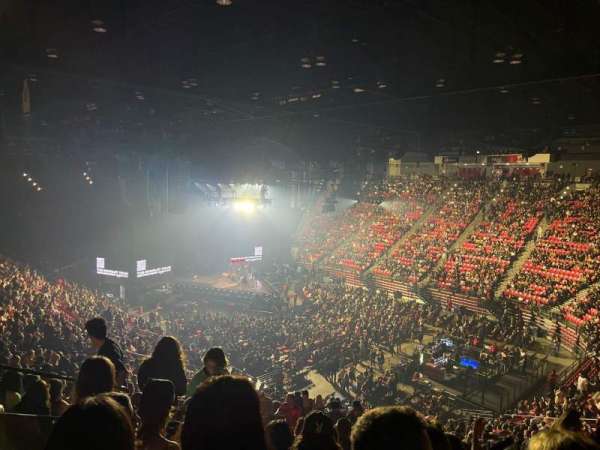 Viejas Arena, section: U, row: 34, seat: 29