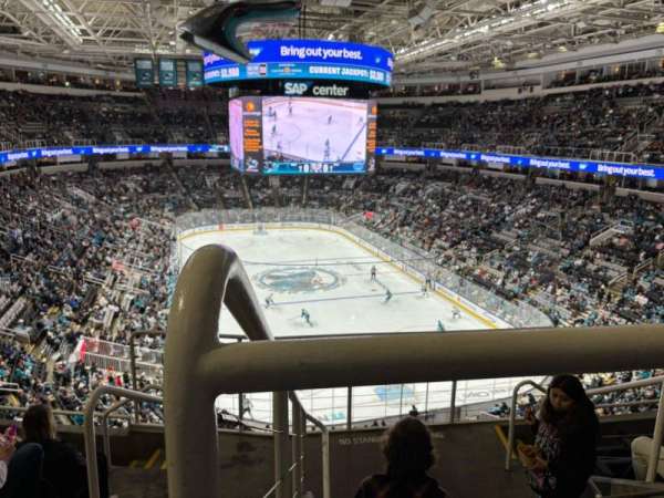 SAP Center, section: 223, row: 6, seat: 14
