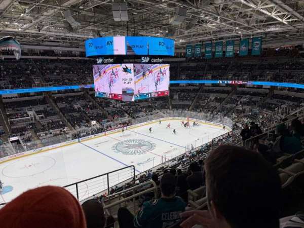 SAP Center, section: 216, row: 9, seat: 21