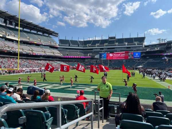 Lincoln Financial Field, section: 131, row: 7, seat: 15